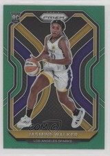 2021 Panini Prizm WNBA Green Prizm Jasmine Walker #95 4z8