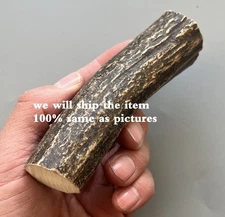 Solid Moose Antler Stag Taper Roll Knife Scale Handle Materials