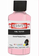 Dennys Plastic Acrylic Paint - Coral Pastel Pink