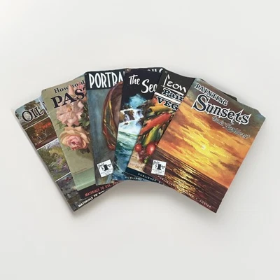 Walter T Foster Vintage Oil Painting, Drawing and Pastels Instruction Magazines - Image 1 of 4