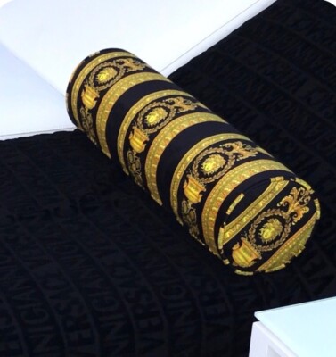 VERSACE PILLOW CUSHION BOLSTER NECK ROLL SOFA BED