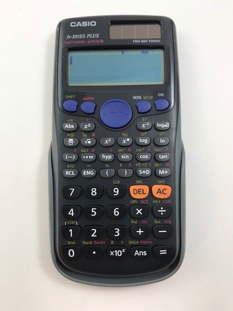 Casio fx-300ES Plus Natural-V.P.A.M. Two Way Power Calculator | eBay