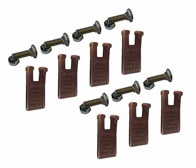 7 Pengo 40/50 Degree Auger Teeth w Hardware, 134501, fits Pengo Aggressor Augers