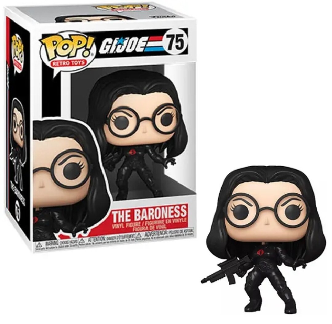 Mint! The Baroness #75 – Gi Joe Pop! Retro Toys Vinyl Figure