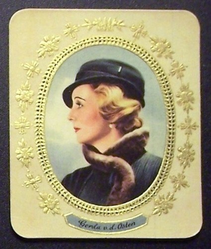 Tarjetas de cigarrillo en relieve Garbaty Film Star Series 1 1934 #151 - #300, tú eliges - Imagen 138 de 153