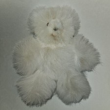 Tan Teddy Bear Plush 8" Stuffed Animal SOFT 100 Alpaca Fur Peru Fina Estampa