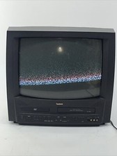 Symphonic Wf719 CRT TV VCR DVD Combo Retro DVD Doesn t Play