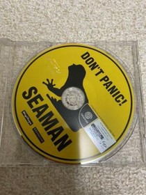 Seaman Dreamcast Forbidden Pet Japanese game DC rare