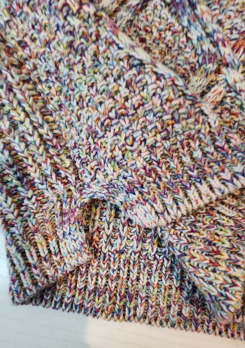 Faded Glory Girls Size M-(8-10) pink beige blue Sweater ,Mixed colors - Picture 11 of 12