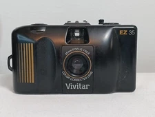 Vivitar EZ35 35mm Point & Shoot Film Camera With Kalimar Case And 1 Roll Of Film