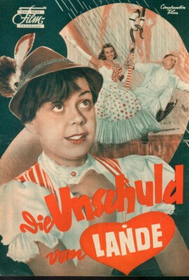 Das Neue Filmprogramm ''Die Unschuld Vom Lande'' (04 Seiten)