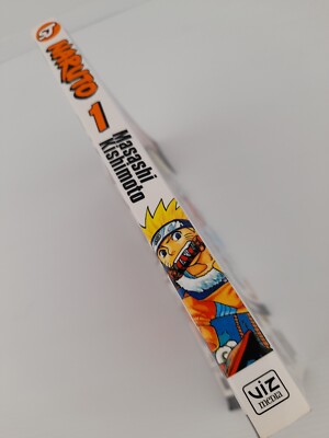 Naruto: Volume 1 by Masashi Kishimoto English Shonen Jump Manga Graphic  Novel | eBay