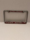 Harner Motors Berrysburg PA License Plate Holder  Dealership Vintage Frame