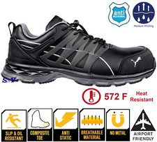 PUMA Composite Toe Static Dissipative Slip Oil Heat Resistant Outsole Men's 13