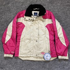 Snozu Puffer Ski Skirt Pink Jacket Women’s Size Small Brand New Nwt Minor Flaw!