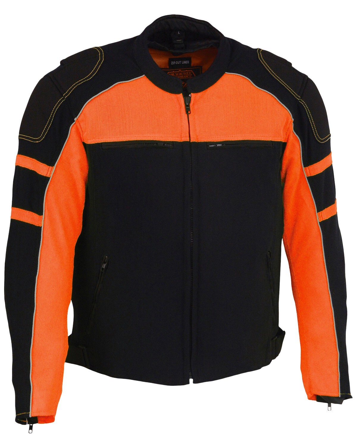 Milwaukee Leather Men's Mesh Racing 