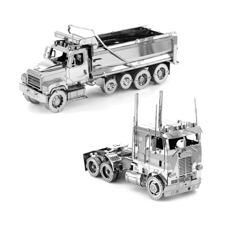 ZOYOKI 3D - Laser Metall Puzzle - Transport LKW Trecker Konstruktionsspielzeug Bausatz