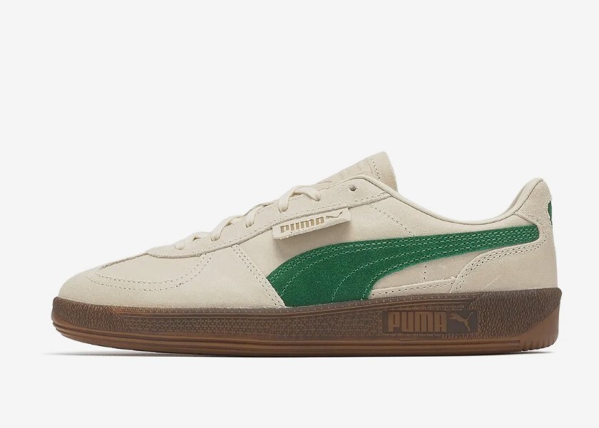 PUMA Palermo Aged Vintage OG men's shoes 402854-05 ivory green SUEDE