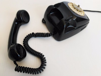 Téléphone à Cadran Rotatif Vintage - Pièce De Déco Ou Collection - Occasion