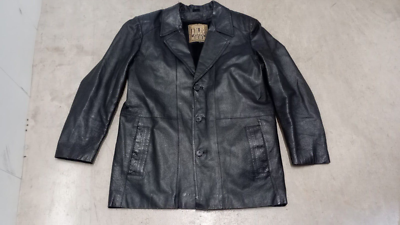 Vintage Authentic Adler Since 1955 Leather Zip Up Jacket L | eBay