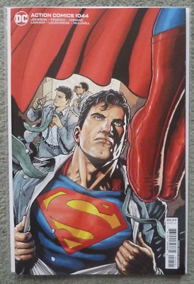 ACTION COMICS #1044 CHURCHILL VARIANT..JOHNSON/FEDERICI..DC 2022 1ST PRINT..VFN+