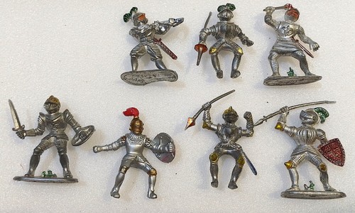 7 x Ritter ** Kennung W.Germany **