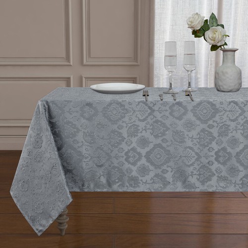Regency Raised Jacquard Damask Fabric Tablecloth - Assorted Colors & Sizes - Picture 37 of 37