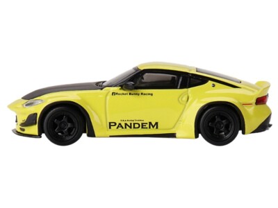 MINIGT 1/64 125 パンデム 日産 GT-R コスモポリタンイエロー MINI GT 125 Nissan GT-R R35 GT Wing Cosmopolitan Yellow LHD
