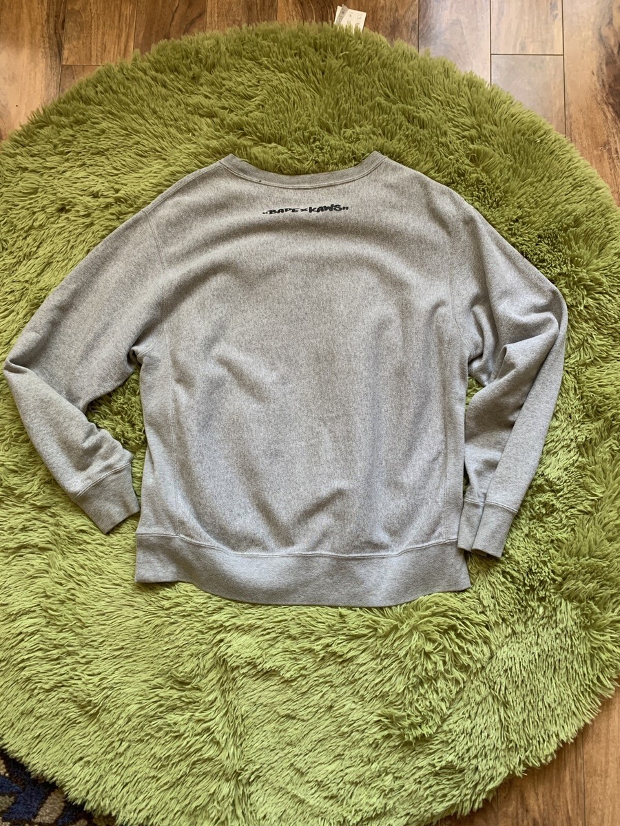 Ultra Rare Nigo Era - Bape X Kaws Milo Character Pullover Ultra Rare Nigo Era - Bape X Kaws Milo Character Pullover