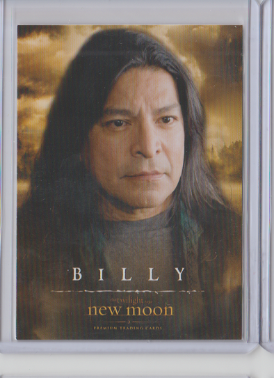 Twilight Saga New Moon Trading Card Gil Birmingham as Billy #23