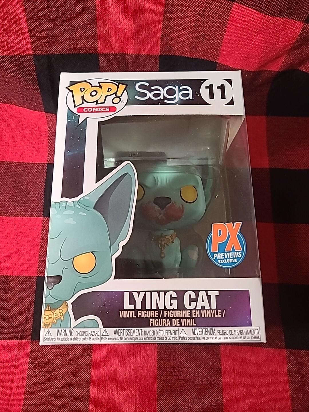 Funko POP! Vinylfigur: Saga – Lying Cat, Ca. 9 Cm Groß, Sammlerfigur Aus Der Comic-Serie