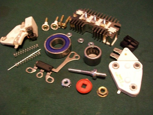 Alternador 10SI Delco 1 cable regulador autoexcitado kit de conversión de reconstrucción Chevy - Imagen 6 de 6
