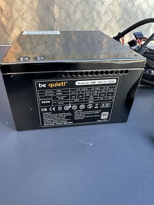 be quiet! BQT E6-350W PC Power Supply 350 Watts