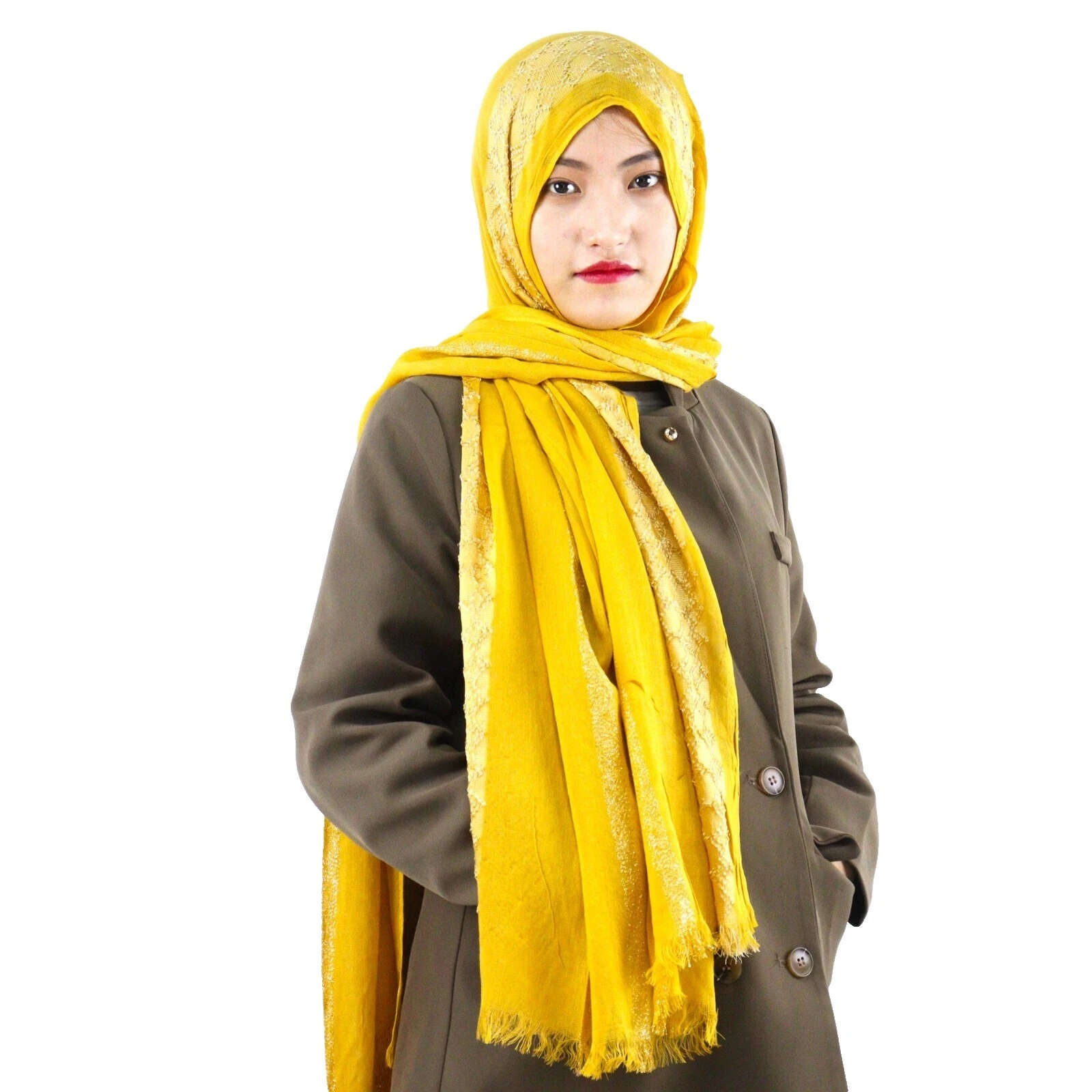 Glitter Cotton Scarves & Wraps for Women