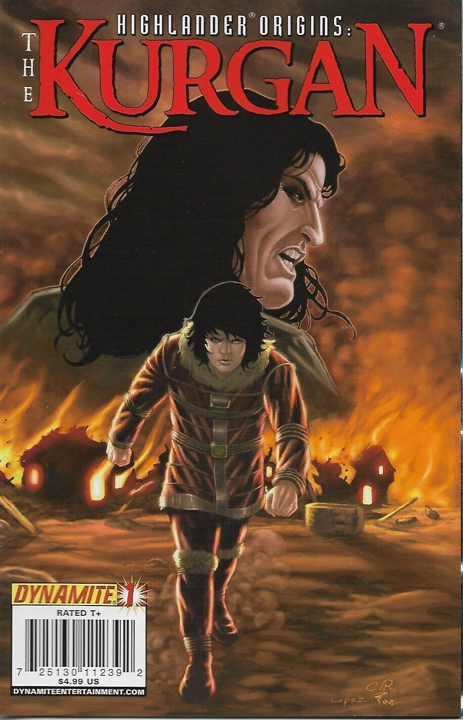 HIGHLANDER ORIGINS - KURGAN (2008) #1 C  - Back Issue (S)