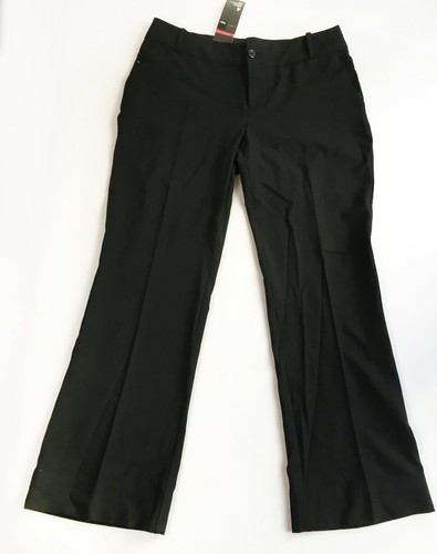 Mossimo Black Trousers Modern Fit Bootcut Stretch - Size 4 (Small) - (#81) - Picture 2 of 9