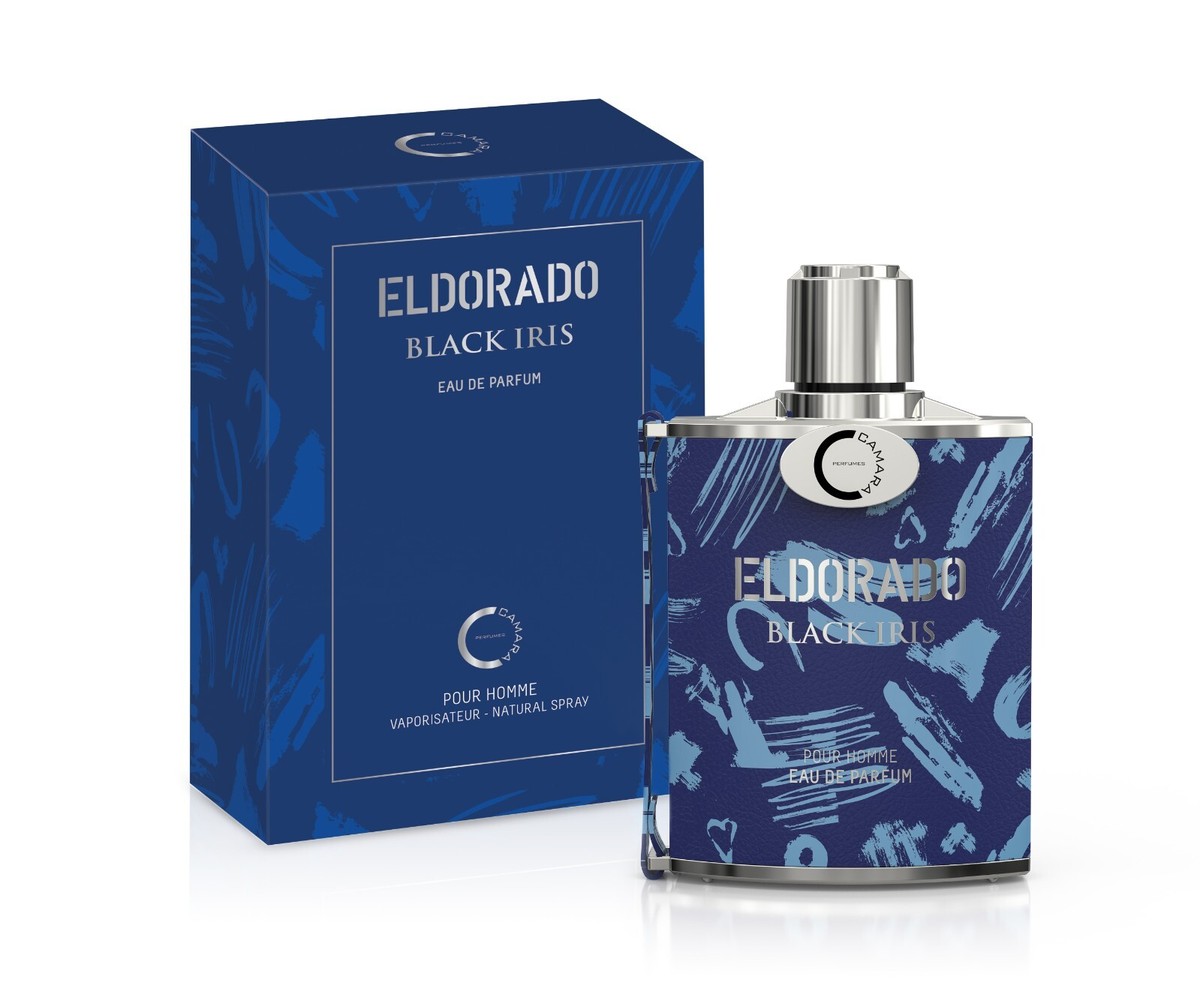 Eldorado Black Iris Eau De Parfum Smoky Woody Cologne For Men 100
