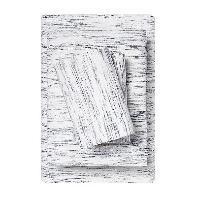 Cotton Blend Stripes Bed Sheets