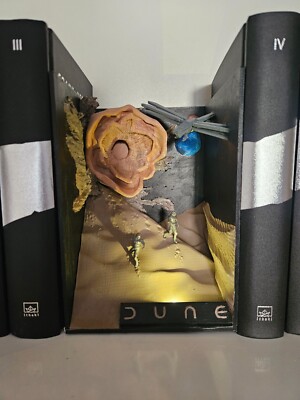 Dune Book Nook, Book Ends, Home Decor,