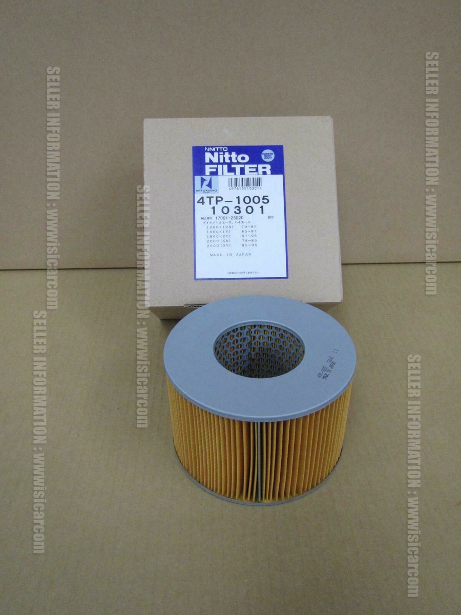 NITTO AIR FILTER 4TP-1005 REPLACE FOR TOYOTA 17801-23020 AIR