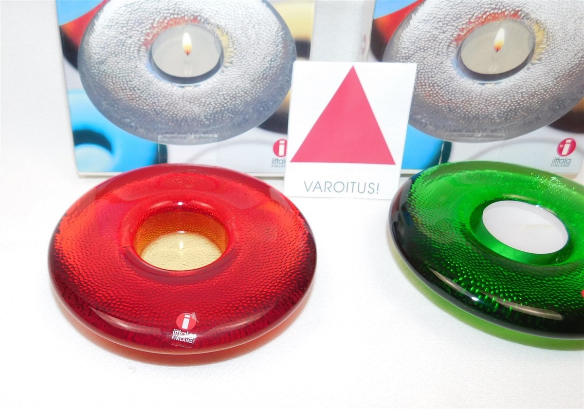 タブラのセット、蓋と円座付、インドで購入しました 2 iittala Finland Art Glass Nappi Red Green Votive Candle