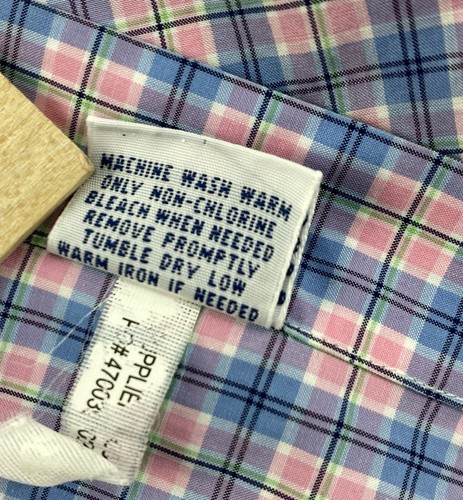 Ralph Lauren Button Down Shirts Mens XXL Blue Plaid Multi Long Sleeve “Read” - Picture 14 of 20