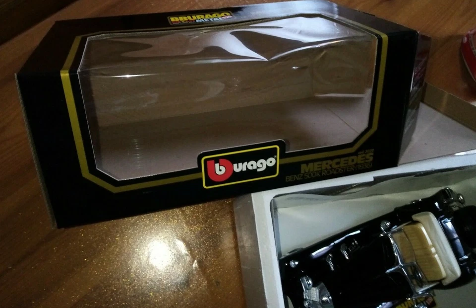  Bburago Mercedes benz  500K Roadster  1936 1/20 - Immagine 2 di 2