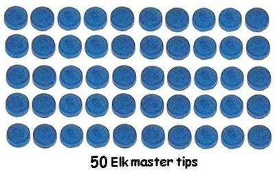 ELK MASTER CUE TIPS - ALL SIZES - 8mm to 13mm - UK SUPPLIER - Image 1 of 4