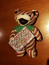 1999 Grateful Dead CANDY MAN Beanie Bear w/ Tags by Liquid Blue