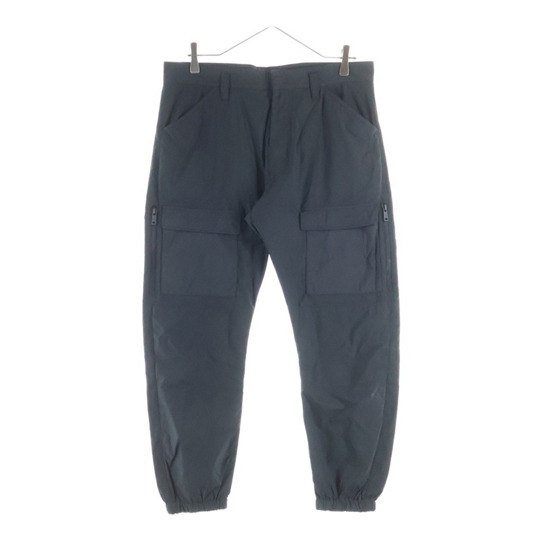 PRADA Nylon Poly Cargo Jogger Pants Black Spf96 S181 Used 904b00b13e162eb2527197