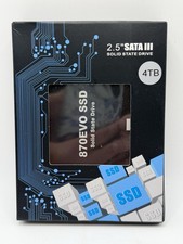 870EVO SSD 4TB Internal 2.5" SATA III Solid State Drive, Black New
