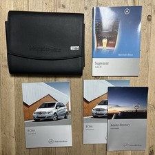08-11 MERCEDES B CLASS OWNERS MANUAL HANDBOOK AND WALLET PRINT 10 REF21086