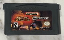 Nintendo Gameboy Advance Matchbox Air Land and Sea Rescue Emergency Response GBA