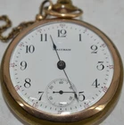Antique Circa 1908 Waltham Men's Pocket Watch Runs (1345K)